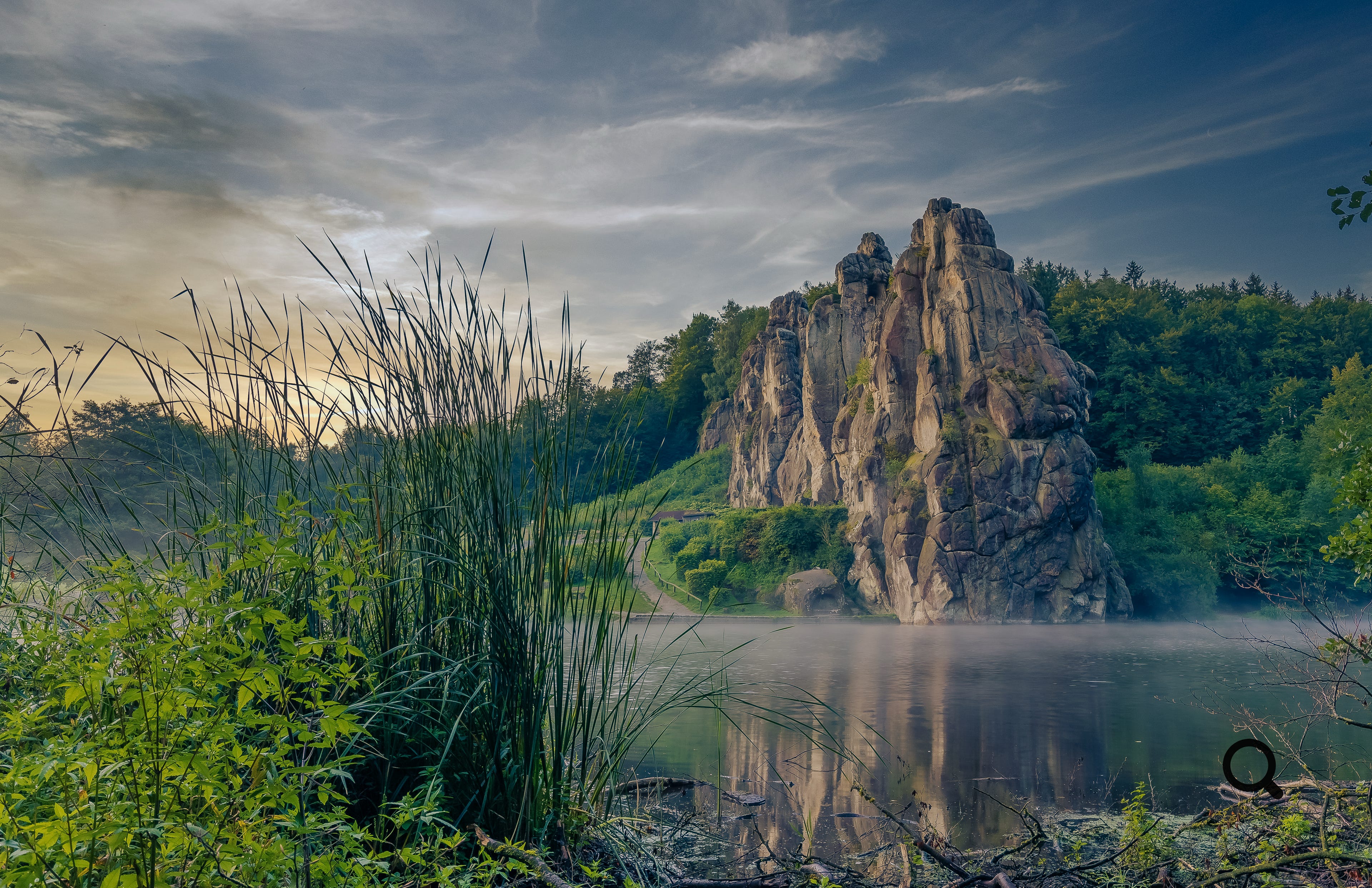 Externsteine am Morgen